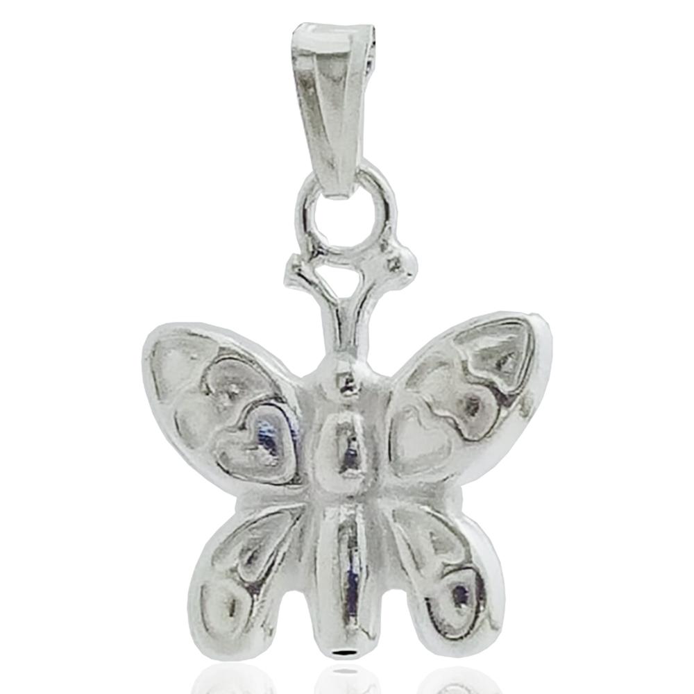 Ciondolo farfalla mm 24x20 in argento titolo 925