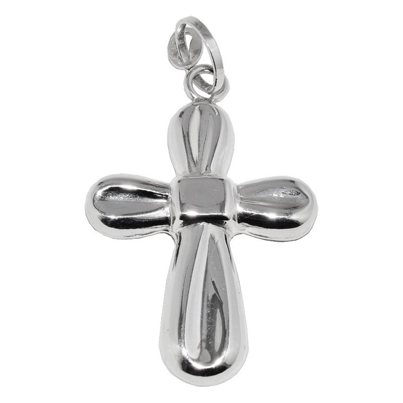 Ciondolo croce pommy mm 35x23 in argento titolo 925
