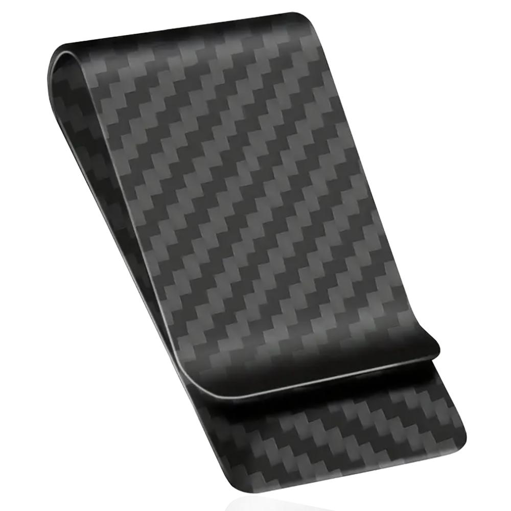 Fermasoldi in fibra di carbonio mm 39x72 peso 7 grammi