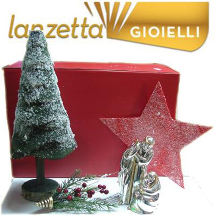 Statua natività in argento galvanico cm 18x10 con scena natalizia