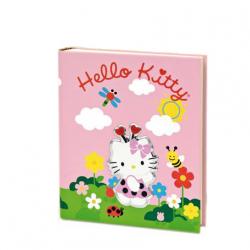Album foto diario Hello Kitty coccinella formato 20x25 con blasone in argento 925