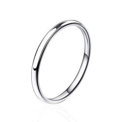 Anello fedina ferma anello da 2 mm in argento 925