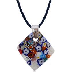 Collana vetro murano decorato | su MissHobby