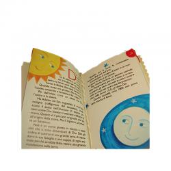 Libro di gesu' illustrato in tela, terracotta e icona cristo laminato argento